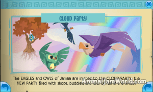 Cloud Party Ad