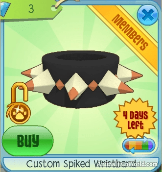 Animal Jam Rare Spikes - How to Get a Spike Collar or Wristband