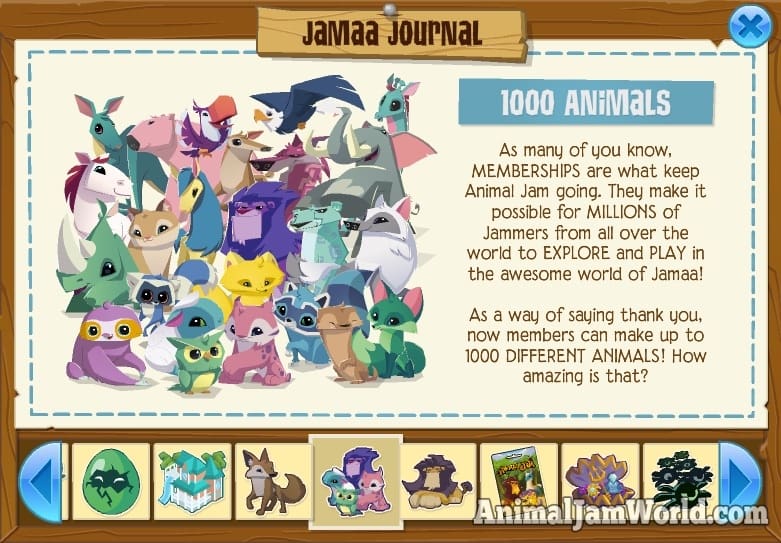 Jamaa Journal Gets a Makeover + Lots of News this Week! Animal Jam World