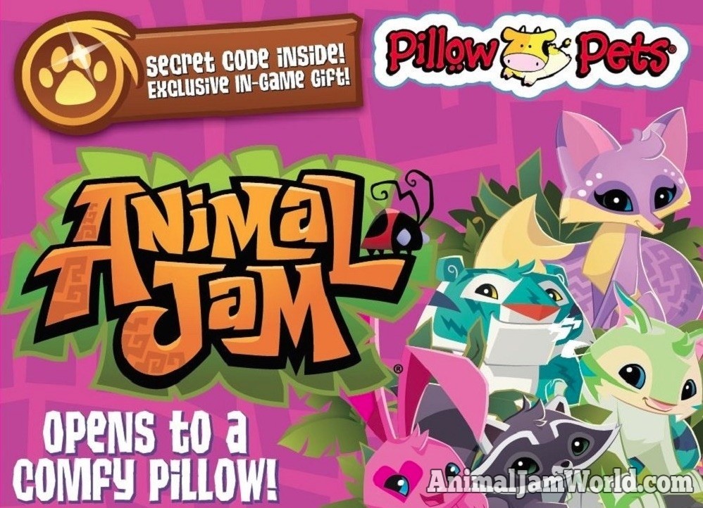 animal jam pillow pet