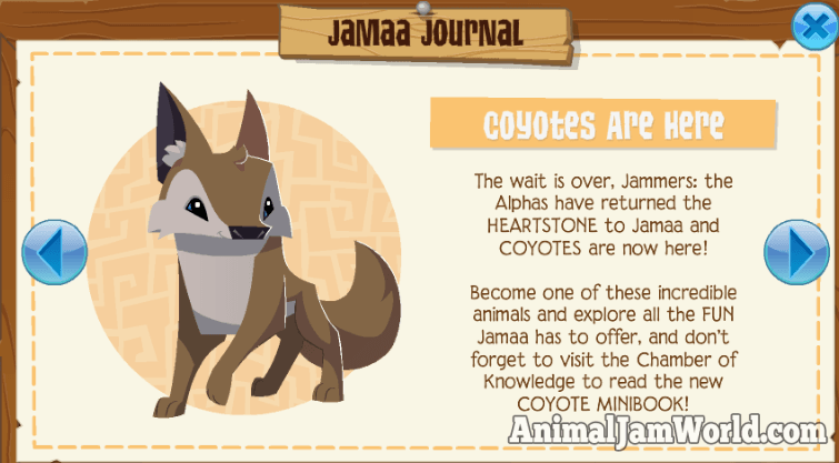 Coyotes in Animal Jam! - Animal Jam World