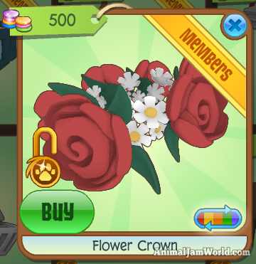 Flower Crowns In Animal Jam Codes