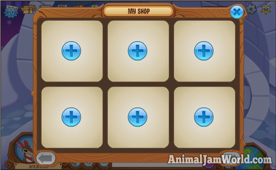 How To Make A Shop In Animal Jam Shop Poin